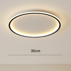 Scandinavian LED Round Ceiling Lamp | 1-Light