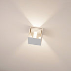 Xeno LED Wall Light | Adjustable Flaps, Warm White Light