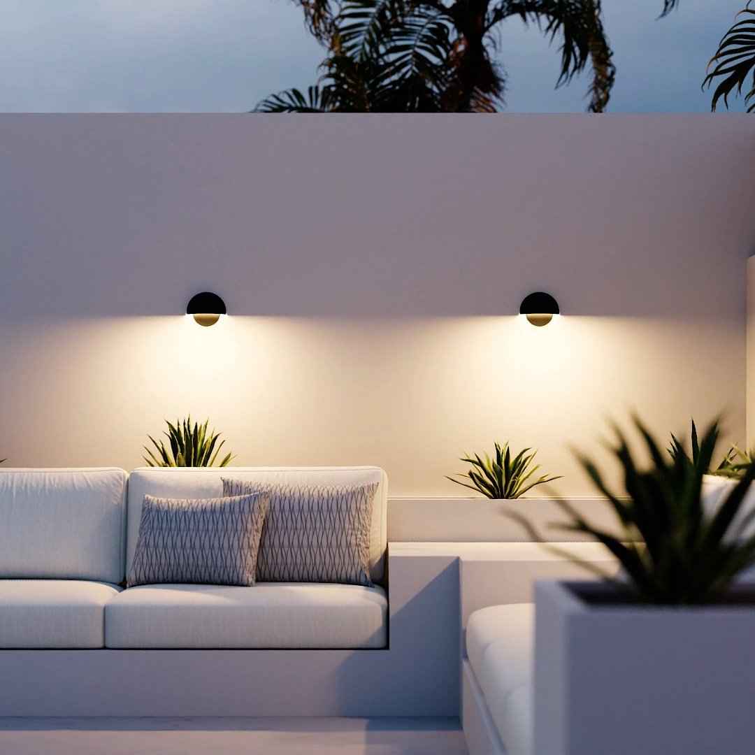 Luna LED Wall Light | Elegant Design, Indoor/Outdoor Use