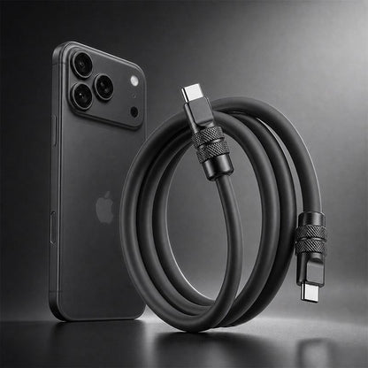"Chubby 18" 240W Anodizing Fast Charging Cable For iPhone 18