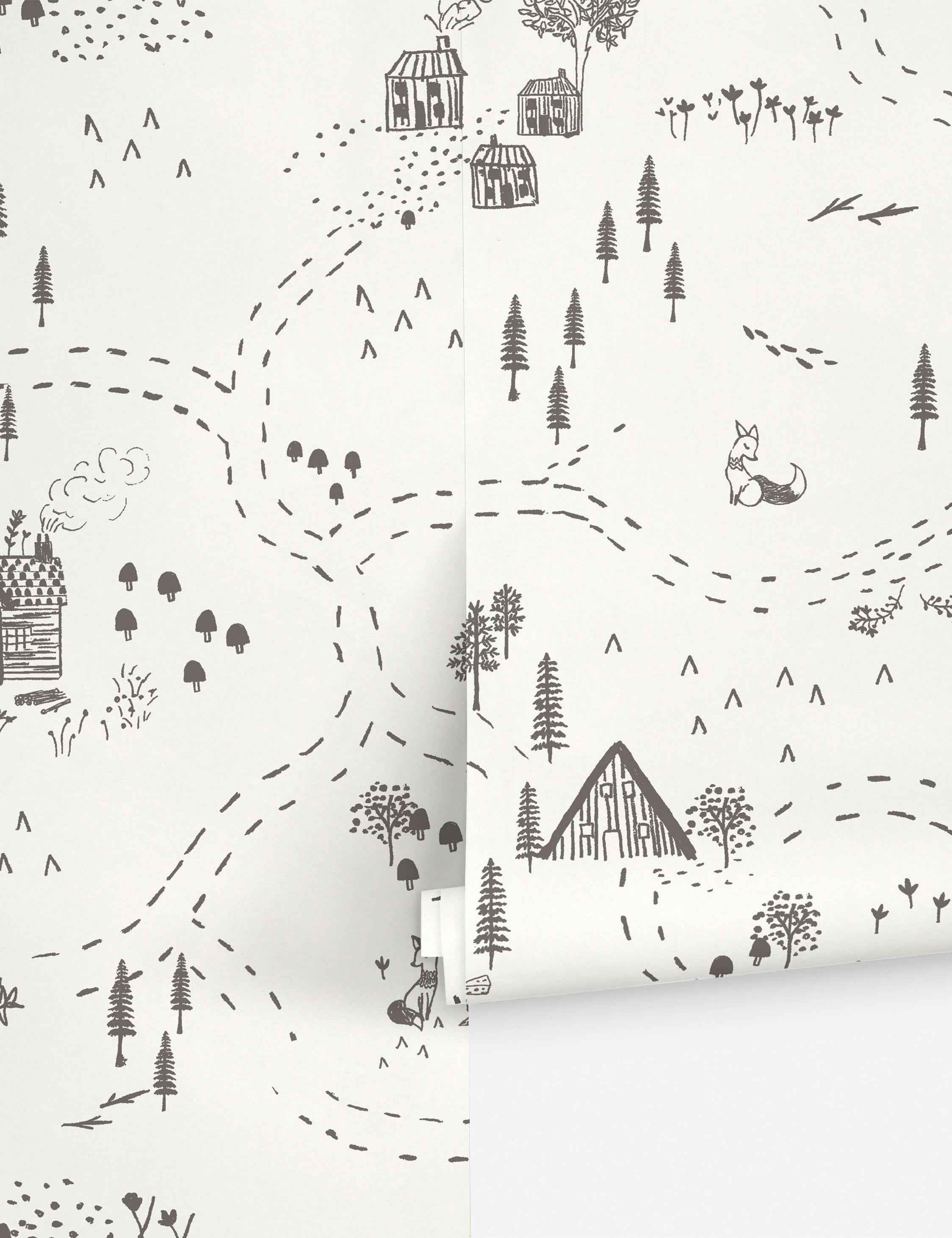 Through the Woods Wallpaper by Rylee + Cru