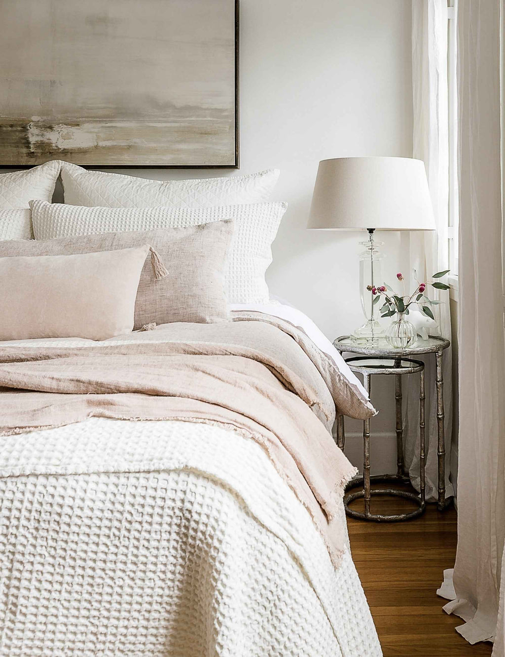 Bela Velvet Pillow | Soft with Corner Tassels
