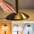 Bello Touch Table Lamp | Dimmable LED Light with Crystal Shade