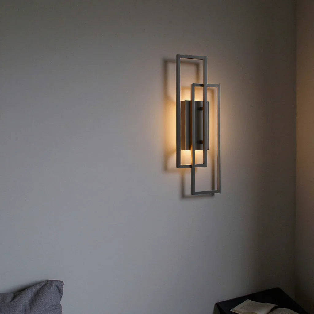 Ocireon - Rectangular Geometric LED Wall Lamp