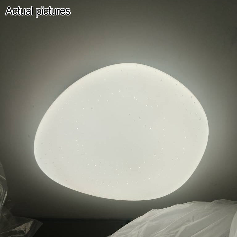 Contemporary Pebble Stone Starburst LED Flush Mount Ceiling Light