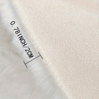 Belo Round Bubble Rug | Ultra-Soft Fleece, Easy to Clean