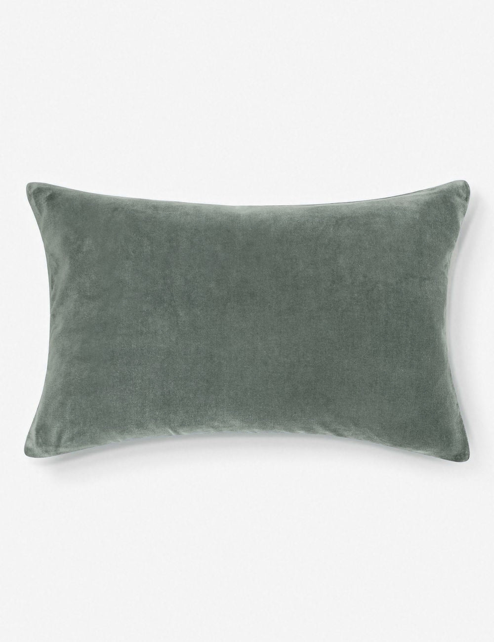 Cleo Velvet Lumbar Pillow | Luxe Texture, Soft Color