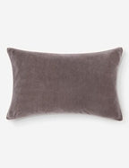 Cleo Velvet Lumbar Pillow | Luxe Texture, Soft Color