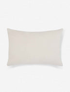 Cleo Velvet Lumbar Pillow | Luxe Texture, Soft Color
