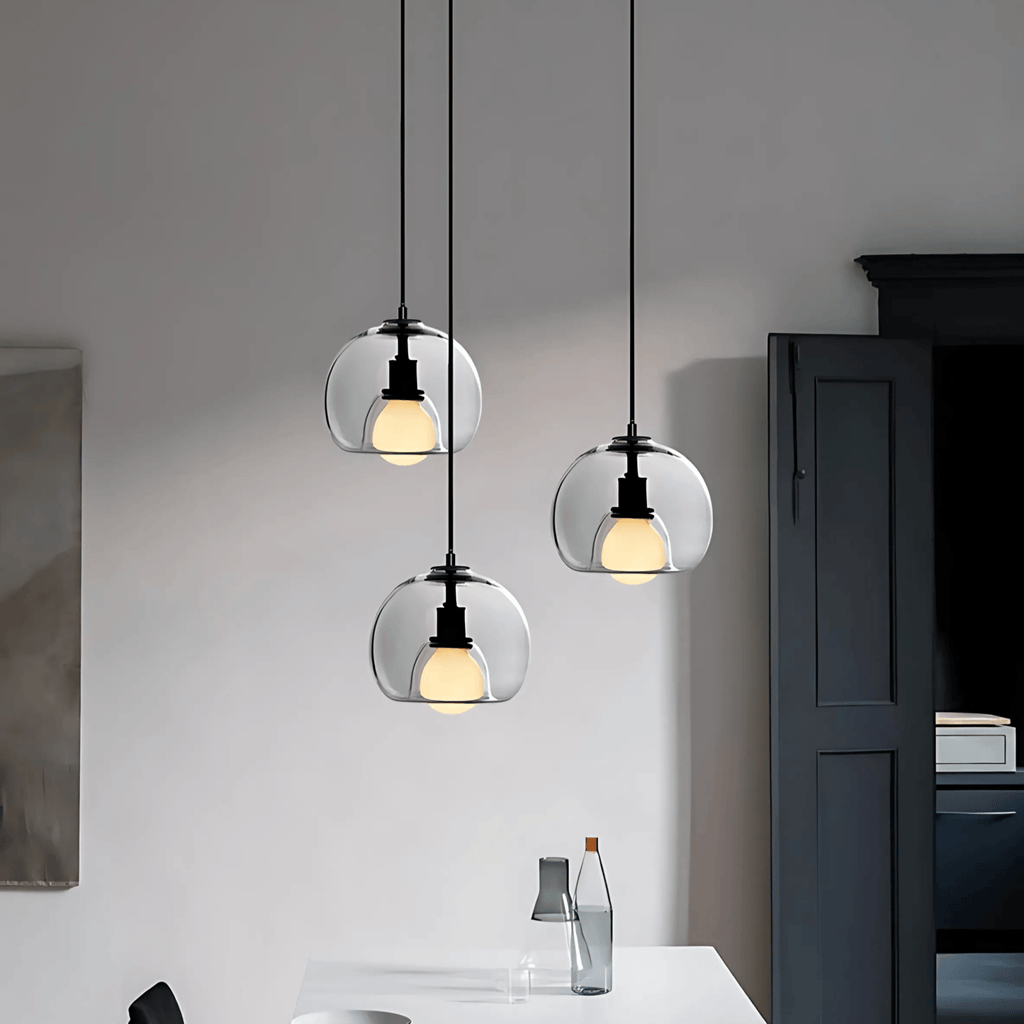 Cleo Glass Pendant Light | Handblown Craftsmanship, Dimmable