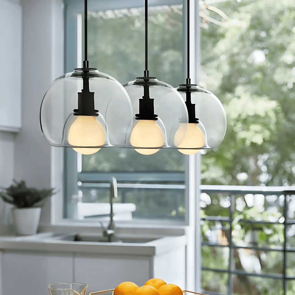 Cleo Glass Pendant Light | Handblown Craftsmanship, Dimmable