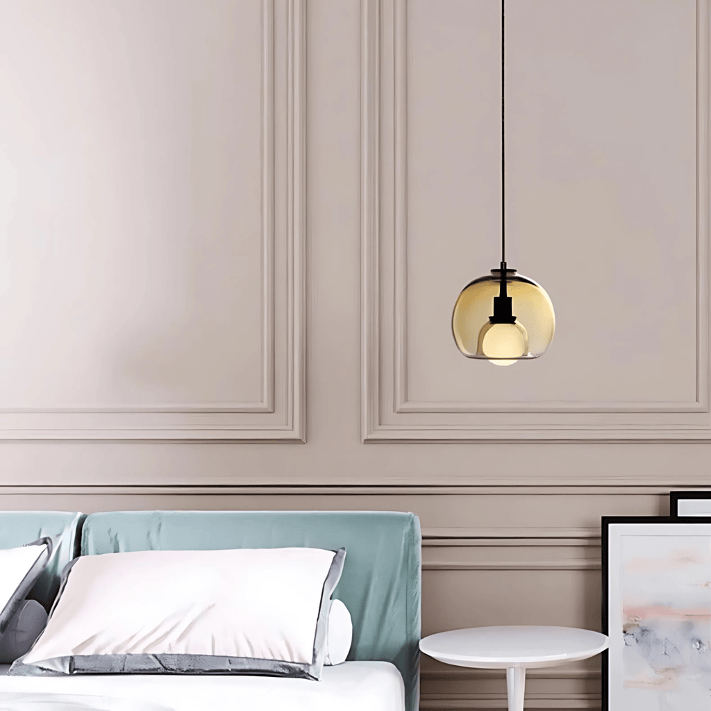 Cleo Glass Pendant Light | Handblown Craftsmanship, Dimmable