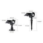 Minvera – Solar LED Garden Spot Adjustable Aluminum IP54
