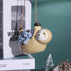 Lumi Ceramic Planter | Handmade Sloth Design for Small Plants