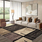 Bela Geometric Area Rug | Modern Non-Slip, Washable Design
