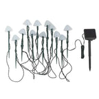 Bello Solar Tuinverlichting | 12 Paddenstoelen, Warmwit LED, IP65