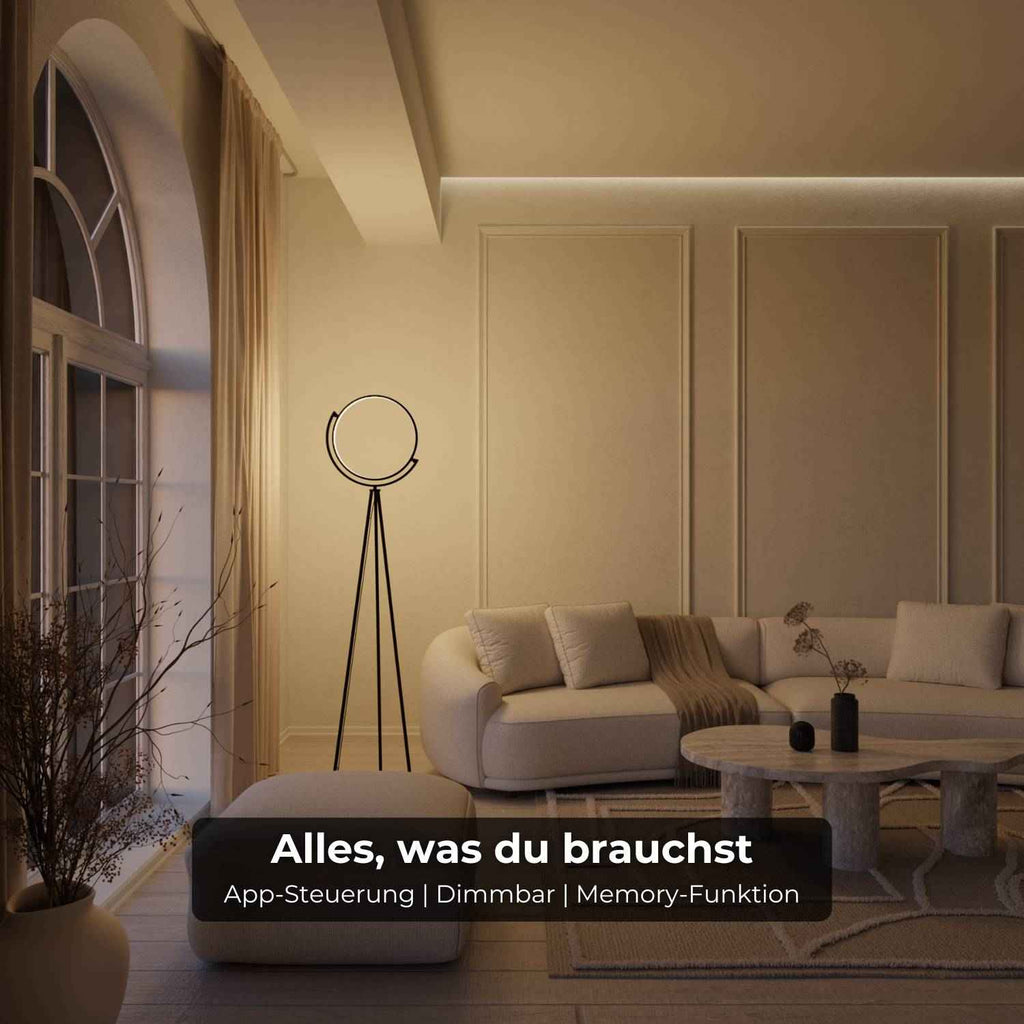 Dara Floor Lamp | 360° Rotatable Shade, Modern Design