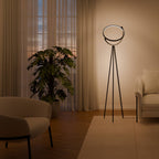 Dara Floor Lamp | 360° Rotatable Shade, Modern Design