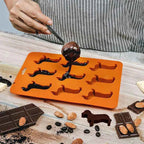 Doxie Ice Mold | Flexible Silicone, Dachshund Design