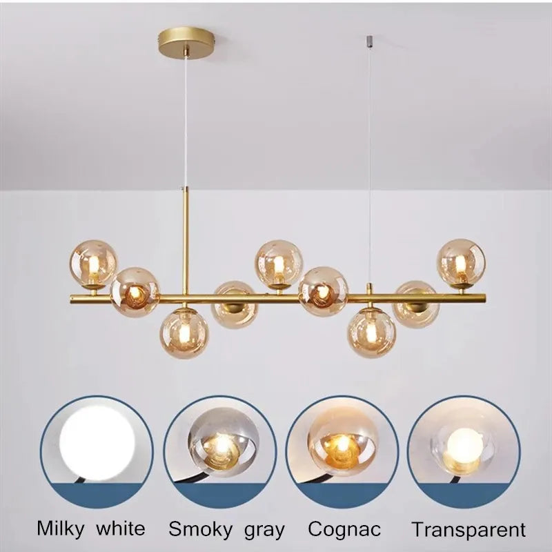 Bello Hanglamp | Verstelbare Hoogte, Hoogwaardig IJzer en Glas