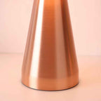Aurora – Rose Gold Modern Rechargeable LED Table Lamp