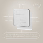 Solara LED Pendant Light | Stepless Dimmable, Adjustable Color Temperature