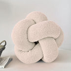 Bela Knot Cushion | Soft Bouclé Fabric, Sculptural Design