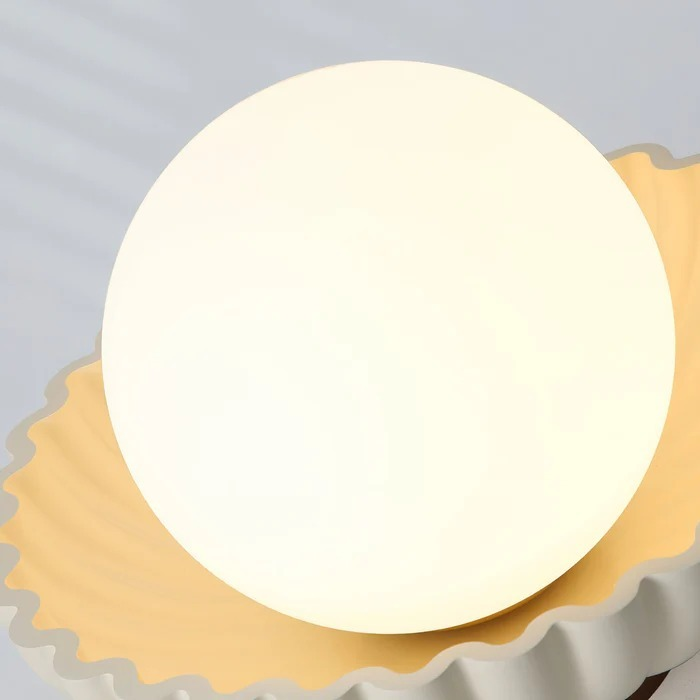 Bela Ceiling Light | Modern Iron & Frosted Glass Flush Mount