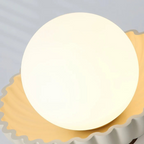 Bela Ceiling Light | Modern Iron & Frosted Glass Flush Mount