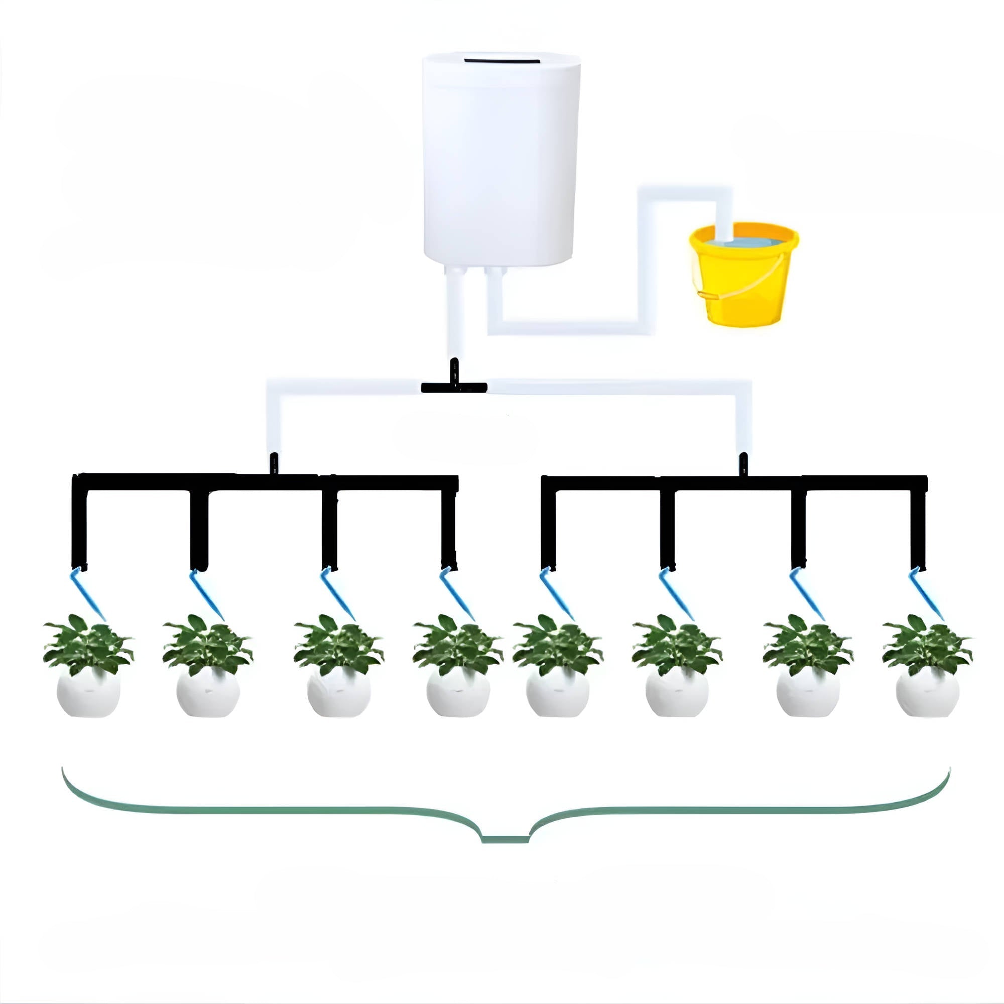 Florava – Automatic watering system with hose for plant pots