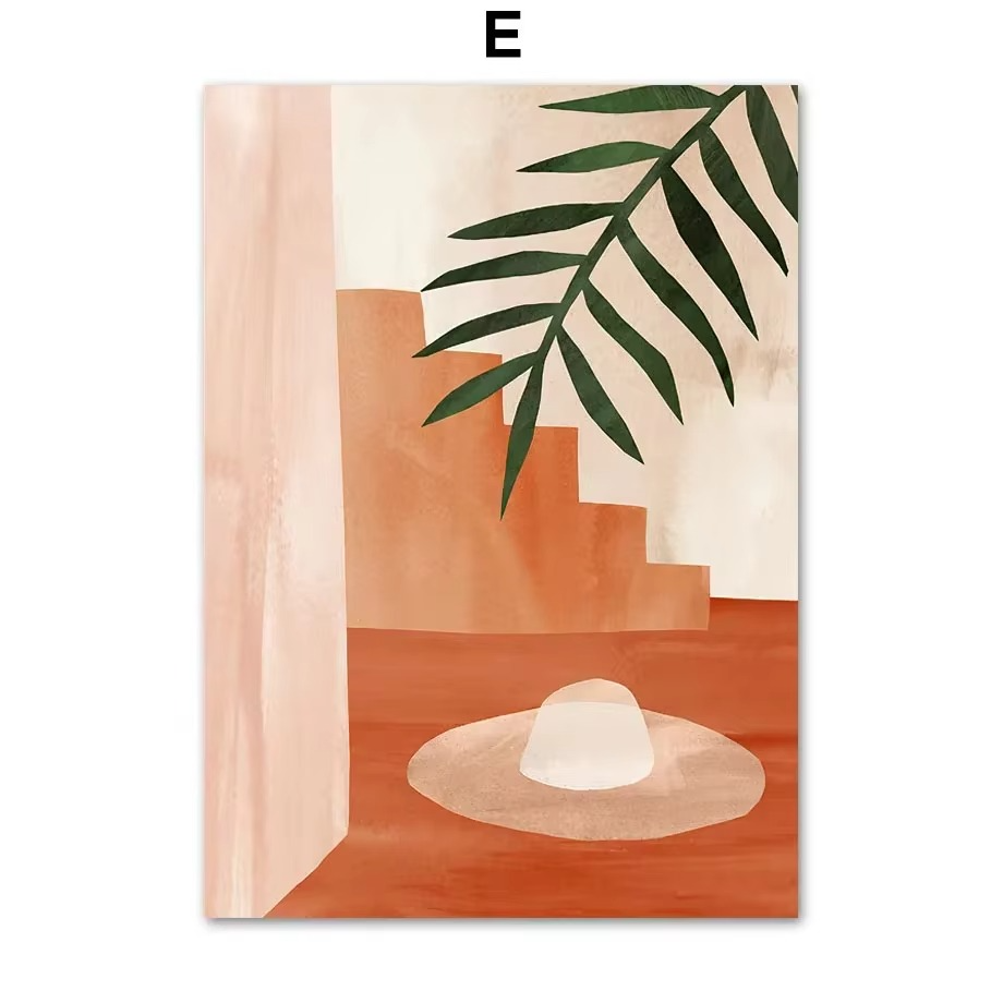Bohemian Canvas Wall Art – Waterproof Decorative Canvas Print for Unique Home Decor