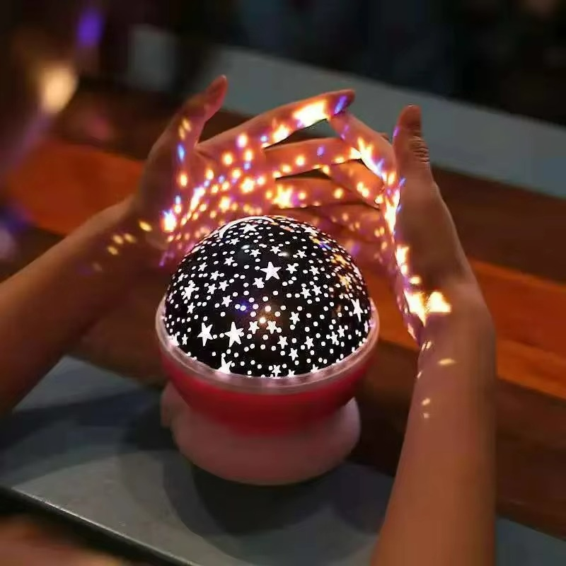 Galaxy Projector Lamp LED 16 Colors USB Powered Remote Control