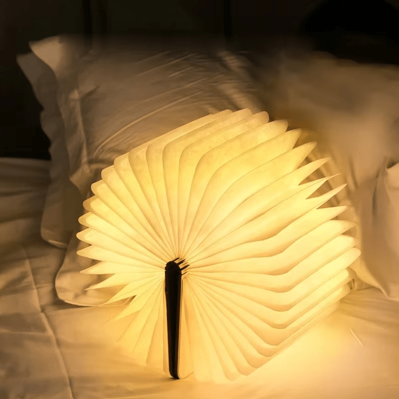 Lumo Table Lamp | 360° Foldable, Rechargeable Design