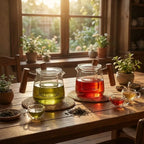 Bela Theepot | Borosilicaatglas, Houten Handvat, 550 ml