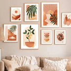 Bohemian Canvas Wall Art – Waterproof Decorative Canvas Print for Unique Home Decor