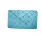Bath Mat Soft Absorbent Fabric Non Slip Bathroom Rug