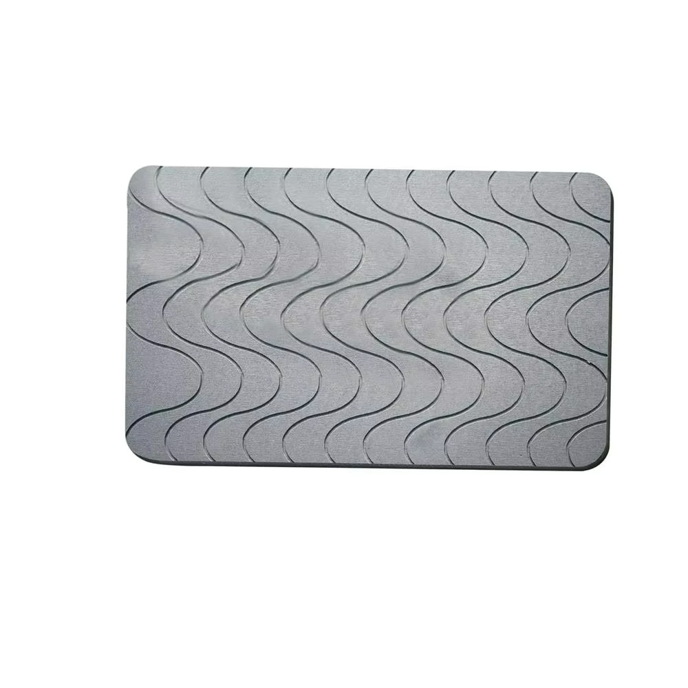 Bath Mat Soft Absorbent Fabric Non Slip Bathroom Rug