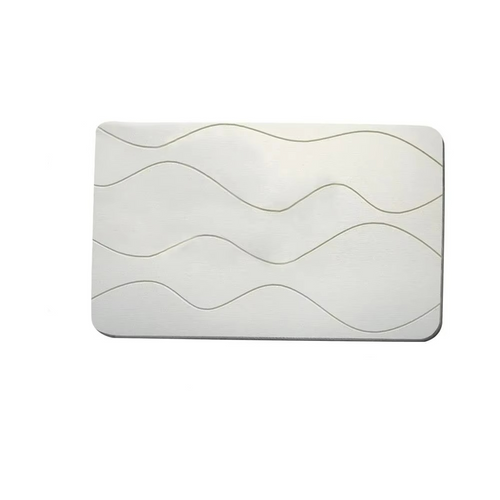 Bath Mat Soft Absorbent Fabric Non Slip Bathroom Rug