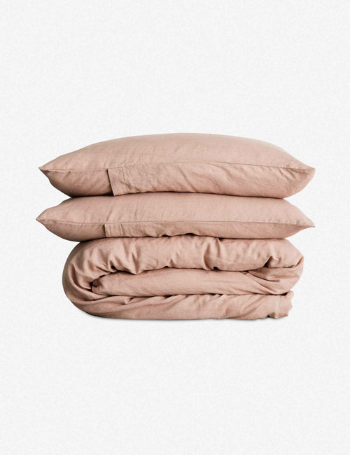 Bela Linen Duvet Set | European Flax, Stonewashed Softness