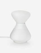 Nora Table Lamp | Dimmable, Porcelain & Glass Design