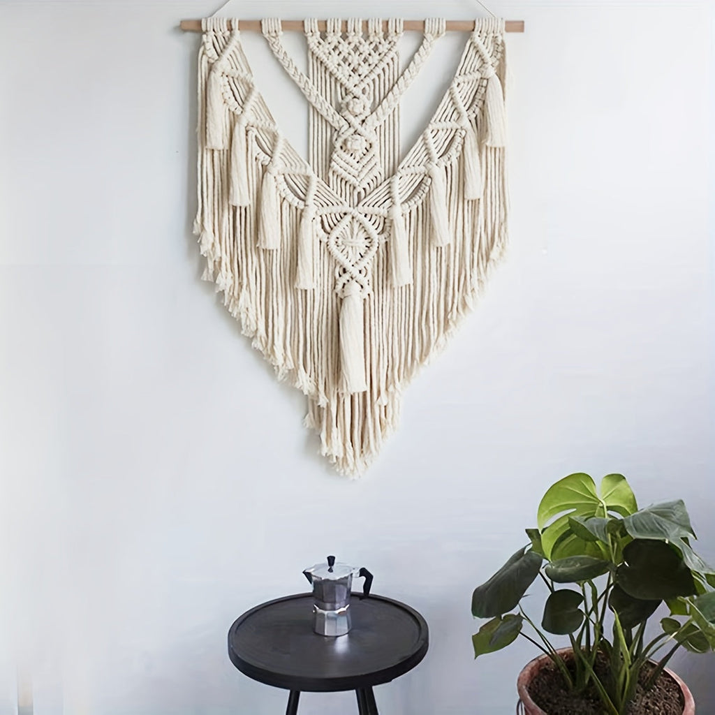Bela Macrame Wall Hanging | Handcrafted Cotton, Boho Design