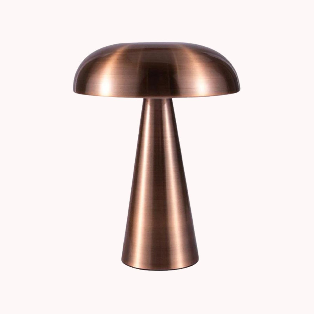 Aurora – Rose Gold Modern Rechargeable LED Table Lamp