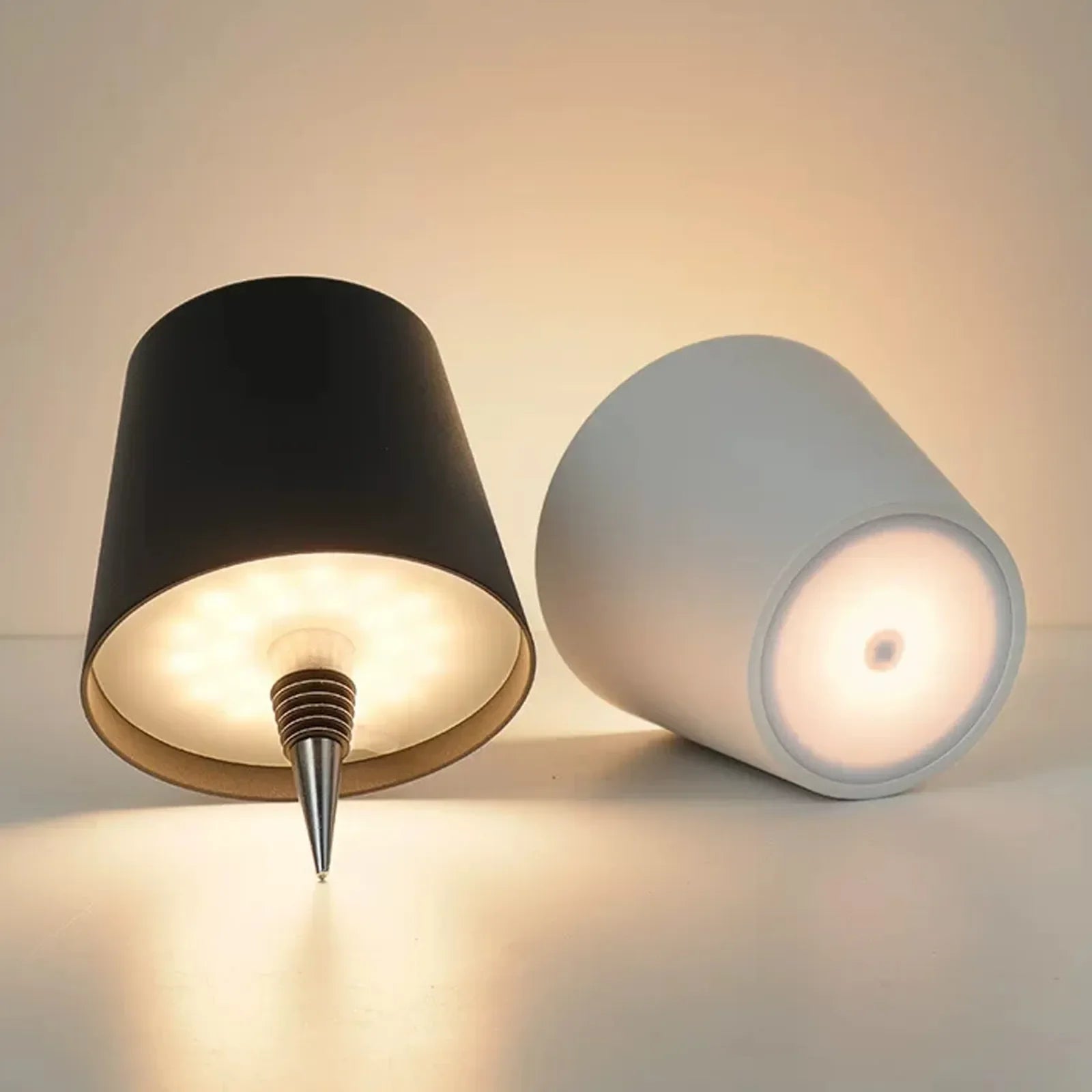 Table Lamp LED Bottle Insert Rechargeable Touch Control
