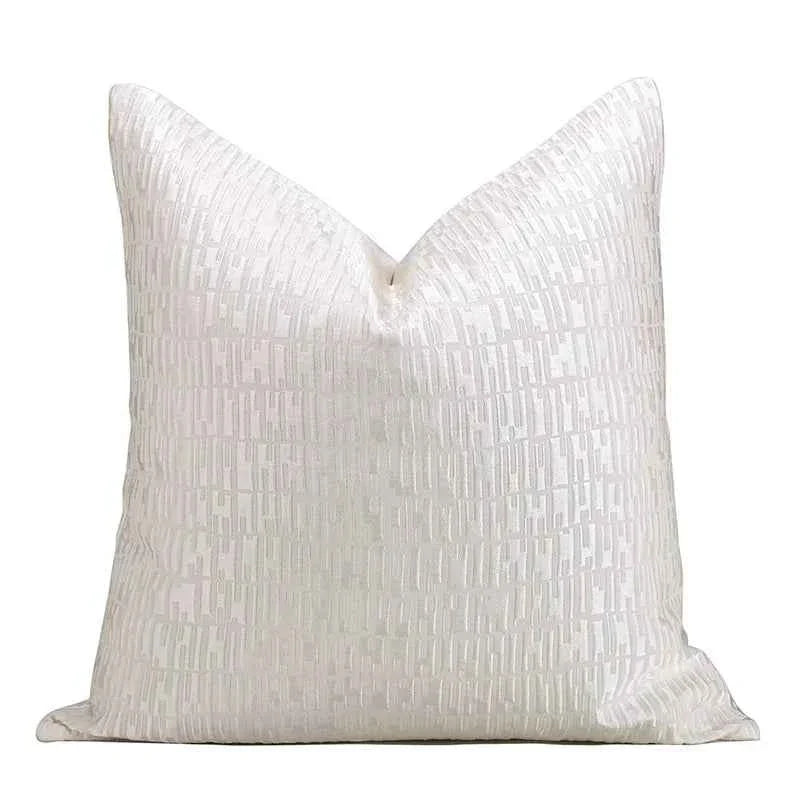 Aureo Luxe Sierkussenhoes | Elegant Glanzend Patroon, 45x45 cm