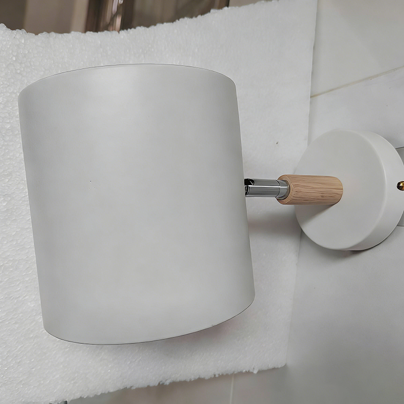 Rotatable Nordic Macaron Cylinder Wall Sconce Lamp - 1 Light