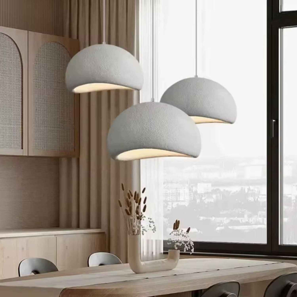 Serenity – Cream Wabi Sabi Ceiling Lamp 80cm