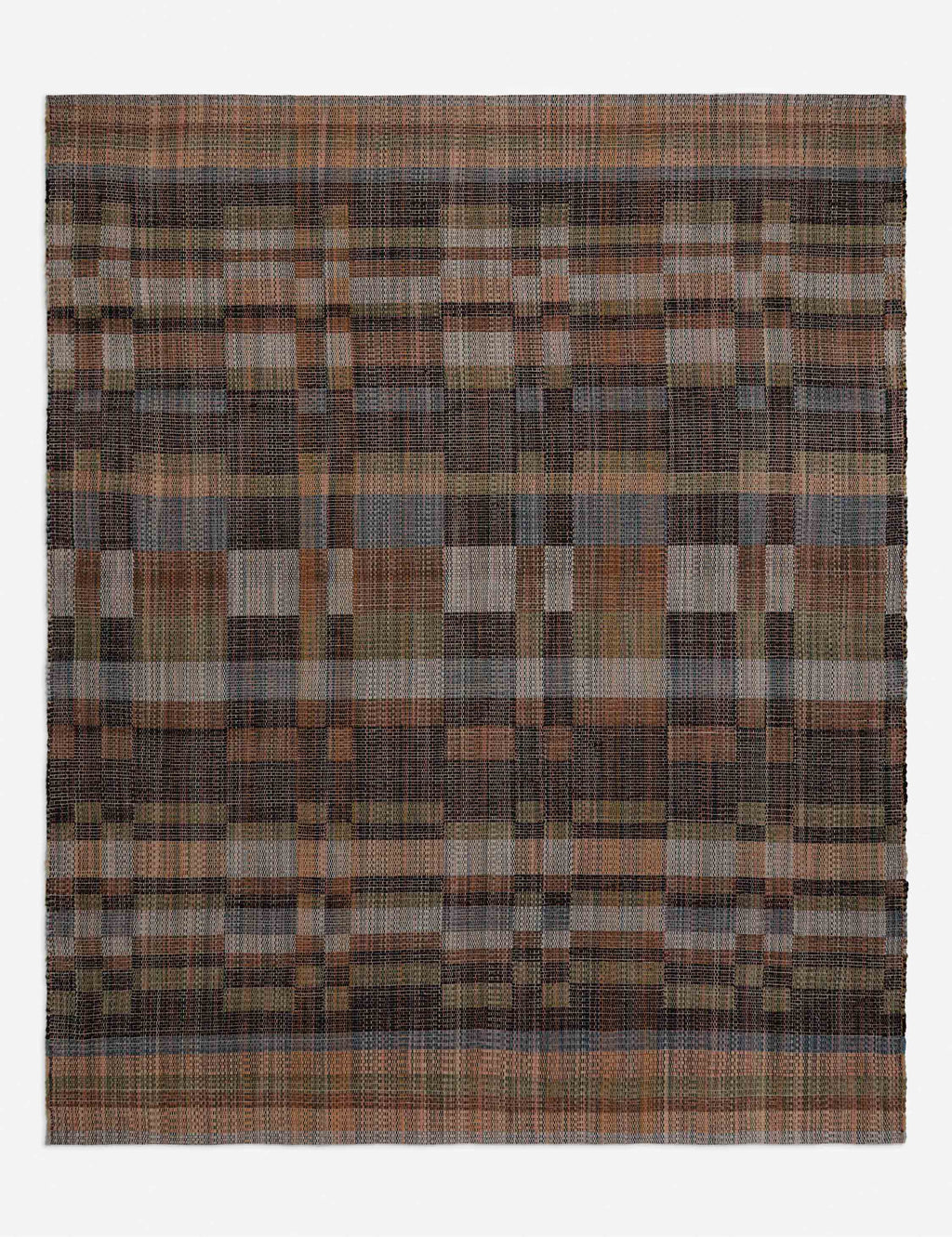 Sora Handwoven Rug | Wool-Blend, Geometric Motif