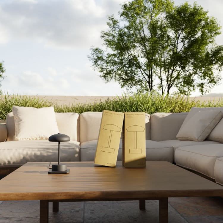 Bela Battery Table Lamp | Dimmable LED, IP54 Outdoor Use