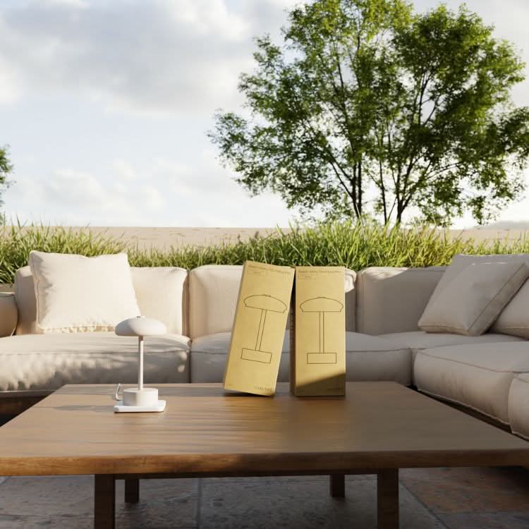Bela Battery Table Lamp | Dimmable LED, IP54 Outdoor Use