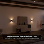 Elara Wall Light | Warm White 2700K, IP54 Rated